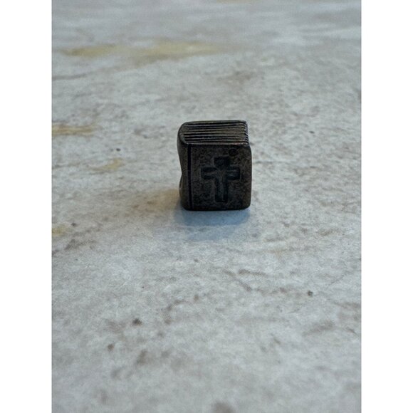 Retired Pandora 925 Sterling Silver Bible with Cross Charm Bead Significant Pati - Picture 1 of 7